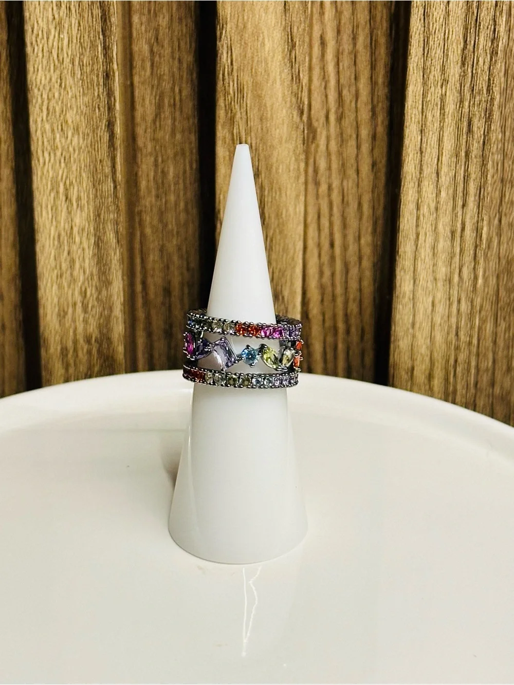 Bomb Party OG Ring size 5 “Be A Nice Human” Autism Awareness (3 rings)
